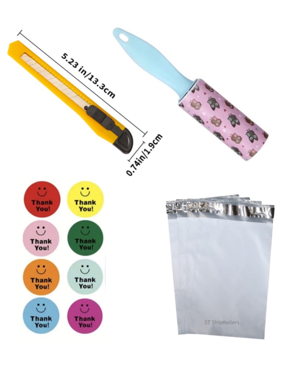 Resellers Bundle! Polymailers, Stickers, Lint Roller & Box Opener